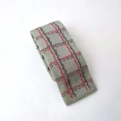 ISSEY MIYAKE ネクタイ チェック ニット イッセイミヤケのサムネイル