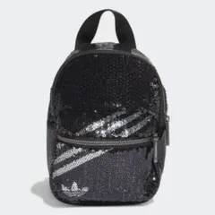 adidas スパンコール ミニリュック ブラックのサムネイル
