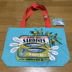 タグ付 新品 未使用 トレジョー エコバッグ TraderJoe's サーディン