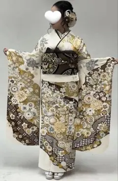 S*様 振袖二枚未仕立て 胴裏二枚 - メルカリ