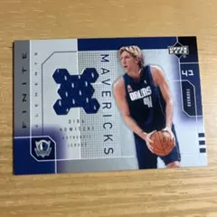 27 実使用ジャージカード ダーク・ノヴィツキー マベリックス NBA