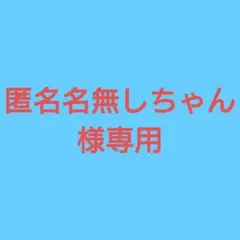 ★(匿名名無しちゃん様専用！)おまとめ購入2点！