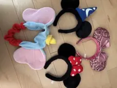ディズニーカチューシャ5点セット❁⃘*.゜ ディズニー カチューシャ 5点セット - メルカリ