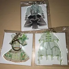 【値下げ交渉可】FRUITS ZIPPER櫻井優衣衣装キーホルダー3点セット