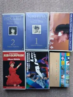 西田ひかる　VHS6本セット