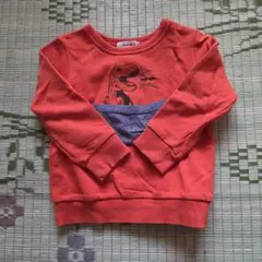 SLAP SLIP 恐竜プリント トレーナー 100