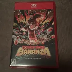 【新品・未開封】シュリンク付き ドンキーコングバナンザ switch2 ソフト