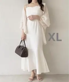 apres jour ダブルストラップマーメイドキャミワンピース