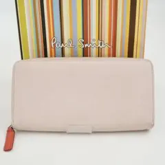 【極美品】Paul Smith スミシーハート　ハート　バイカラー　ジッピー
