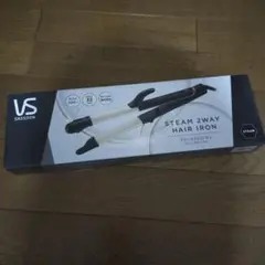 VS SASSOON　2wayヘアアイロン　スチーム付　海外対応