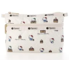 レスポートサック　ハローキティ　コラボ　ポーチ　Hello Kitty