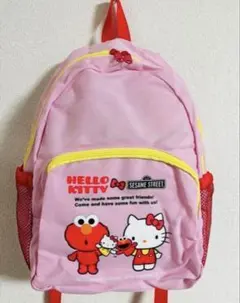 【新品未使用】ハローキティ ×セサミストリート　子供用リュックサック