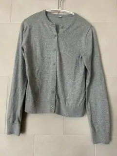 ユニクロ　UNIQLO UVカットクルーネックカーディガン　M