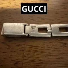 E*中様 GUCCIブレスレット Ag(銀、シルバー)グッチ刻印入り - メルカリ