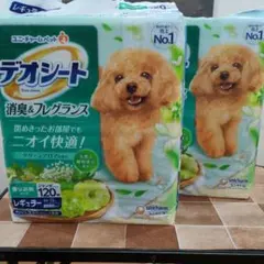 ユニチャーム 消臭ペットシーツ 120枚入り☓2個（レギュラー）のサムネイル