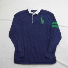 Polo Ralph Lauren ラガーシャツ XL ネイビー系 メンズ