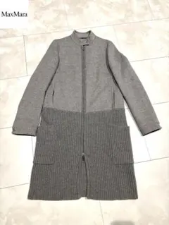 □ 47219☆冬 定価23万 ブラミンク ドルマンスリーブマフラーカラー