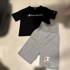 Champion チャンピオン　Tシャツとショートパンツセット 100