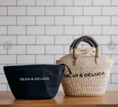 未使用 DEAN & DELUCA かごバッグ　Sサイズ 保冷カゴバッグ