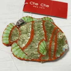 ★未使用★ Che Che お魚　ビーズポーチ