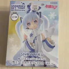 初音ミク　雪ミク　スカイタウン　ぬーどるストッパーフィギュア