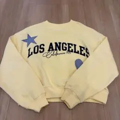 ザラ　未使用品　トレーナー 160cm イエロー