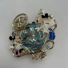 非売品　TDL 東京ディズニーランド　成人式　VIVA20 浦安市　ピンバッジ 非売品 TDL 東京ディズニーランド 成人式 VIVA20 浦安市