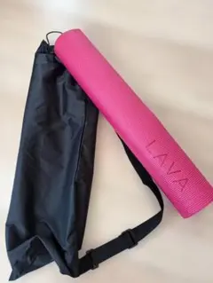 LAVA ヨガマット ピンク 収納バッグ付き LAVA ヨガマット ピンク 収納バッグ付き - メルカリ