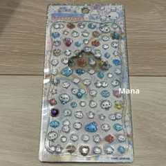 【新品】プチドロップステッカー　ぷくぷくあわわちゃん