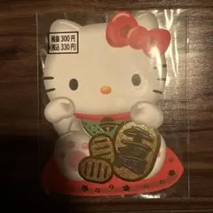 サンリオ ハローキティ 招き猫 ポチ袋 2枚入 シール付