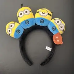ユニバ　ミニオン ぬいぐるみカチューシャ