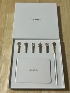 シャネル　鉛筆　キャップ　メモ帳セット　ノベルティ
