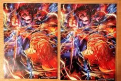 鬼滅の刃 無限城編 映画 特典 我妻善逸 獪岳 イラストボード 2枚