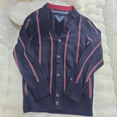 Tommy Hilfiger ストライプカーディガン Mサイズ