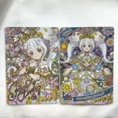 ひみつのアイプリ　フラワーバズリウムカンパニュラ　リング姫　サイン