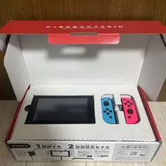 【ジャンク】Nintendo Switch 本体 青と赤のJoy-Con