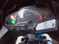 【純正】Kawasaki　Ninja250オートバイ用 スピードメーター 本体のサムネイル