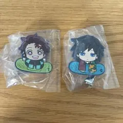 鬼滅の刃キャラばんちょうこうヘアクリップ壱 竈門炭治郎 冨岡義勇