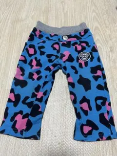 BABY DOLL 青ヒョウ柄パンツ　90cm