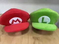 USJ公式　マリオとルイージの帽子セット