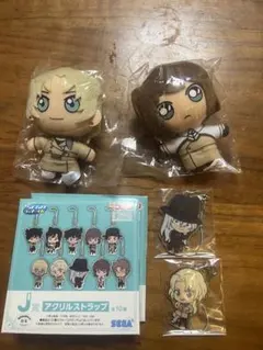 名探偵コナン　ベルモット　哀ちゃん人形　ベルモット　ジン　アクキー