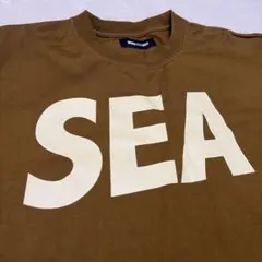 【美品‼️】✨WIND AND SEA✨Tシャツ✨ブラウン✨のサムネイル