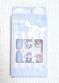 サンリオ　シナモロール　ネイルチップ24枚