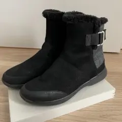 【最終値下げ】le coq sportif ファー付きショートブーツ ブラック