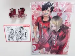 ハイキュー!! 　音駒　クリアファイル・アクスタ・クリアカードセット