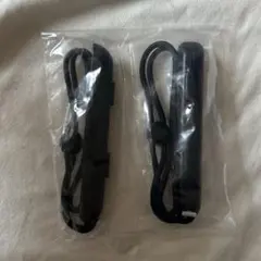 【新品】任天堂Switch　純正品　正規品　ジョイコンストラップ黒【2本セット】