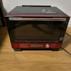 清掃済　TOSHIBA 過熱水蒸気オーブンレンジ 石窯ドーム ER-JZ5000 東芝(TOSHIBA) 過熱水蒸気オーブンレンジ 石窯ドーム グランレッド ER