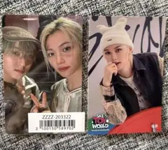 StrayKids GIANT ユニットトレカ チャンビン ヒョンジン セット | Mercari