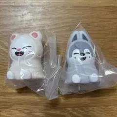 SKZOO ライトマスコット ガチャ ジニレット ウルフチャン 2個セット