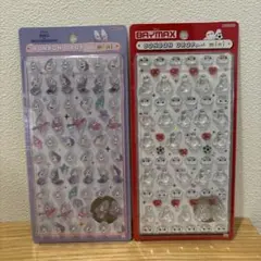 ディズニーのボンボンドロップミニシール2枚セット